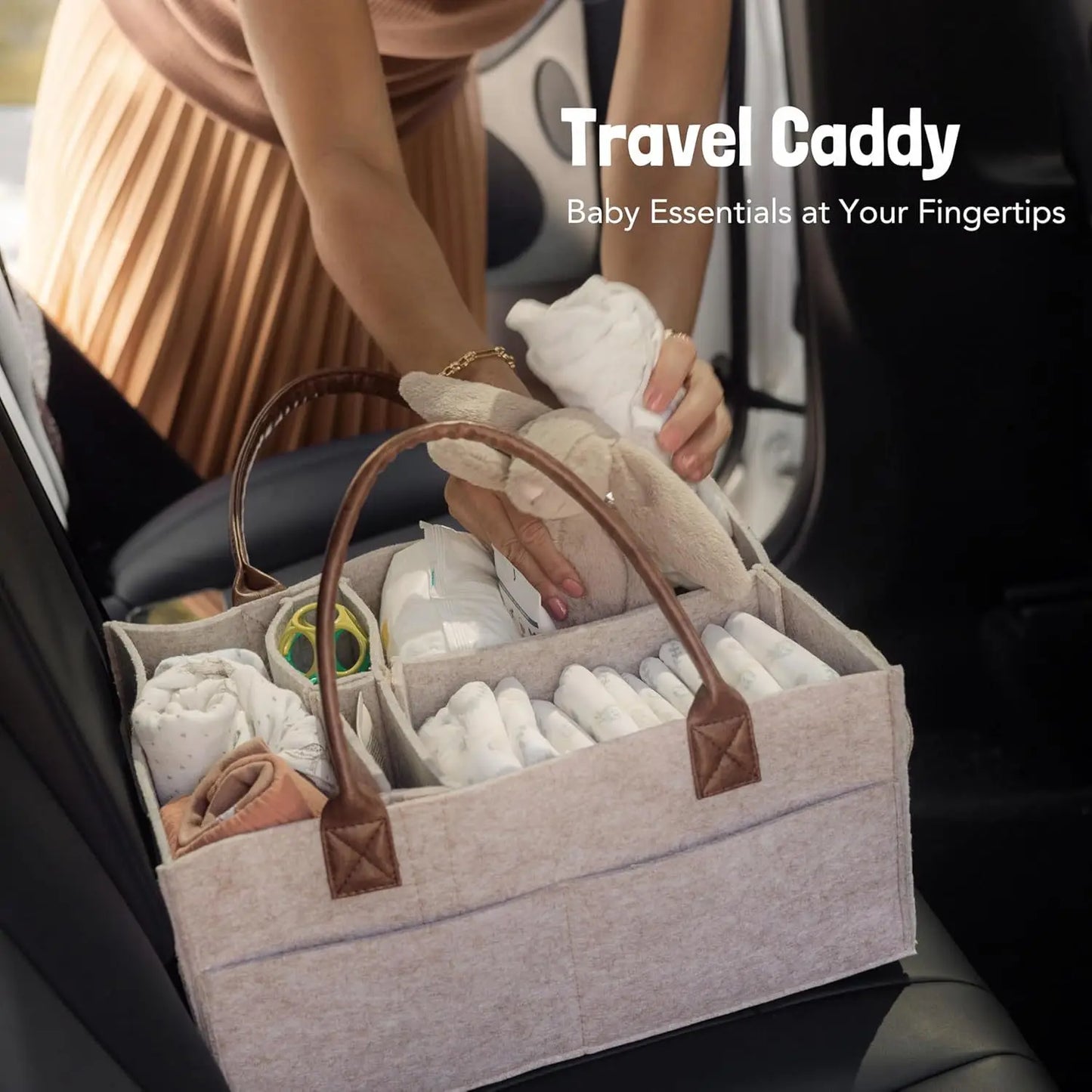 Baby Diaper Caddy Organizer