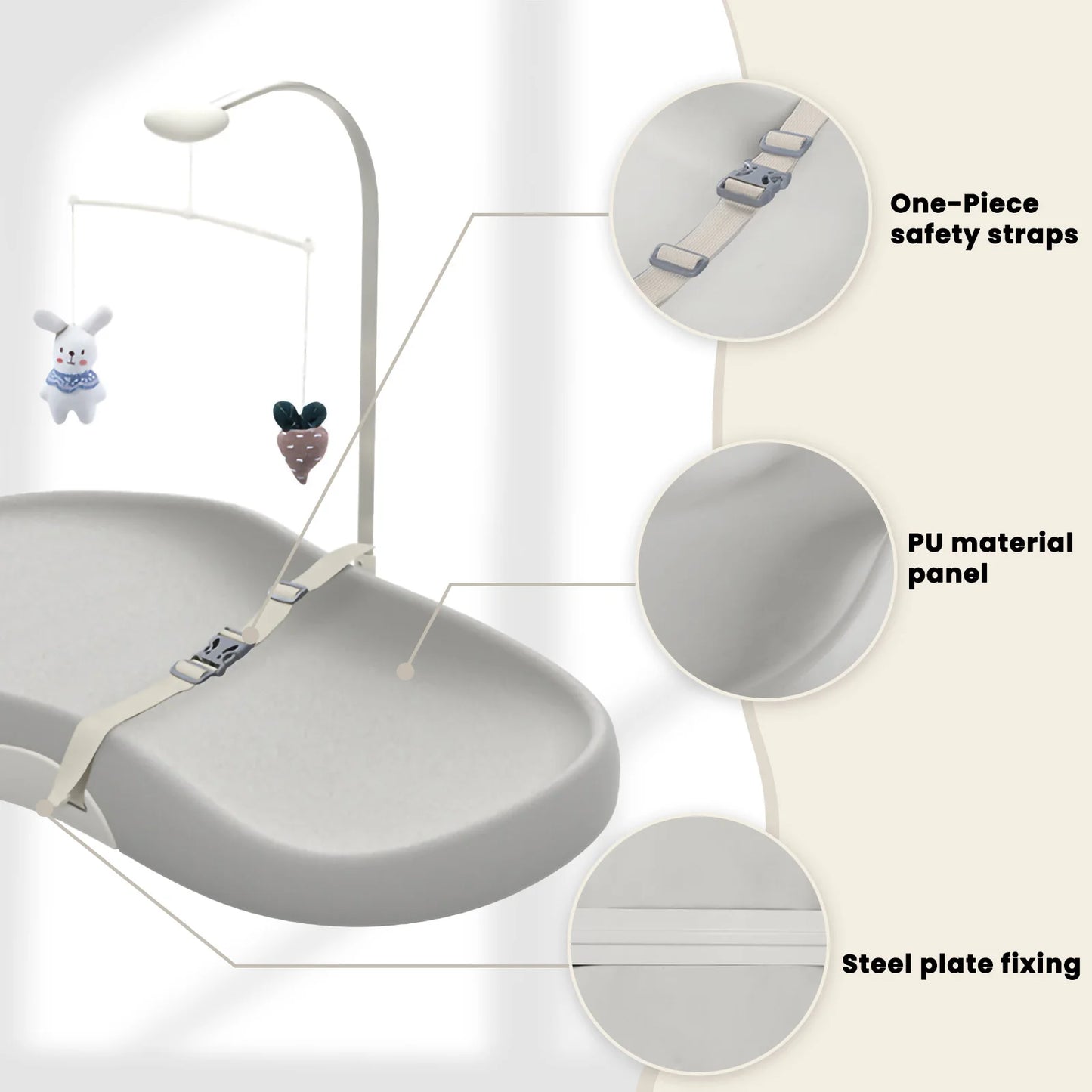 Contoured Baby Changing Pad